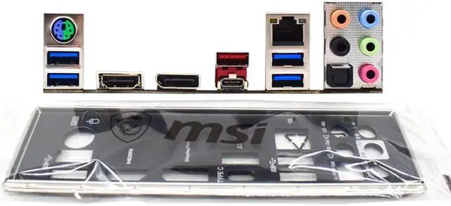 Alt view image 4 of 6 - MSI Z490-S01 LGA 1200 Intel Z490 SATA 6Gb/s ATX Intel Motherboard