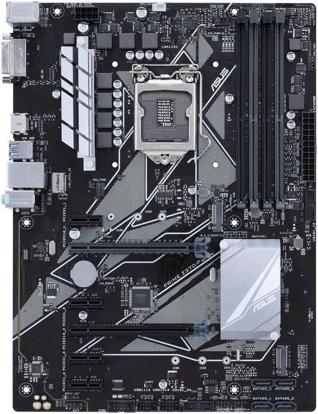 Alt view image 10 of 15 - ASUS Prime Z370-P LGA 1151 (300 Series) Intel Z370 HDMI SATA 6Gb/s USB 3.1 ATX Intel Motherboard