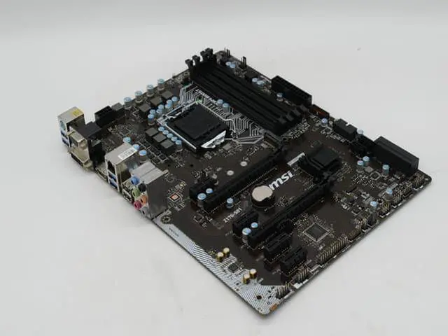 Alt view image 5 of 7 - MSI Motherboard Z170-S01 Mainboard LGA1151 DDR4 ATX M.2 64GB TESTED+I/O Shield