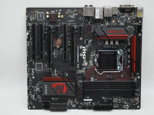 Alt view image 10 of 12 - MSI MSI Gaming H170 Gaming M3 LGA 1151 Intel H170 HDMI SATA 6Gb/s USB 3.1 ATX Intel Motherboard