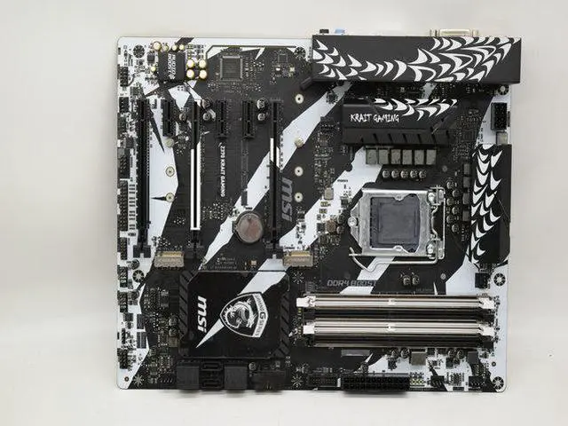 Alt view image 6 of 12 - MSI Z370 KRAIT GAMING Performance Intel Coffee Lake LGA 1151 VR Ready 64GB DDR4 SLI ATX Motherboard