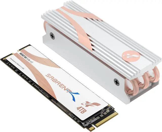 Main image of SABRENT 4TB Rocket Q4 NVMe PCIe 4.0 M.2 2280 Internal SSD Maximum Performance Solid State Drive with Heatsink | R/W 4900/3500 MB/s (SB-RKTQ4-HTSS-4TB)