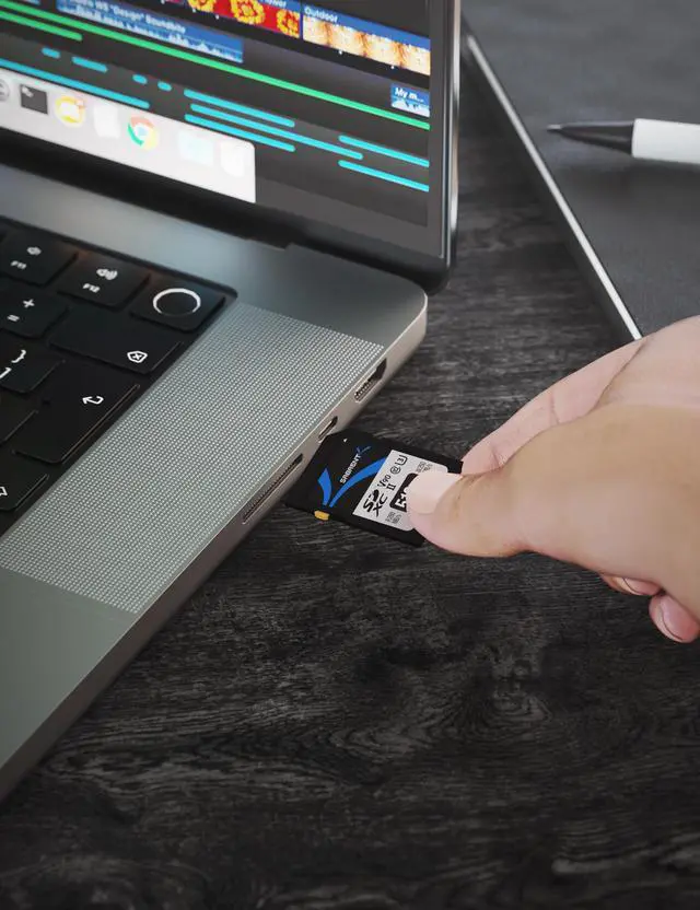 Alt view image 7 of 8 - SABRENT Rocket v90 512GB SD UHS-II Memory Card R280MB/s W250MB/s (SD-TL90-512GB)