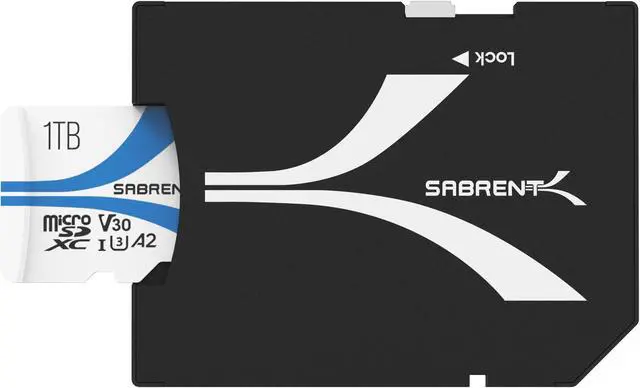 Alt view image 7 of 8 - SABRENT Rocket V30 A2 1TB MicroSDXC Memory Card R100MB/s W30MB/s (SD-MQ30-1TB)