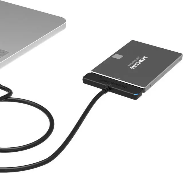 Alt view image 4 of 15 - Sabrent USB 3.1 (Type-A) to SSD / 2.5-Inch SATA Hard Drive Adapter (EC-SS31)