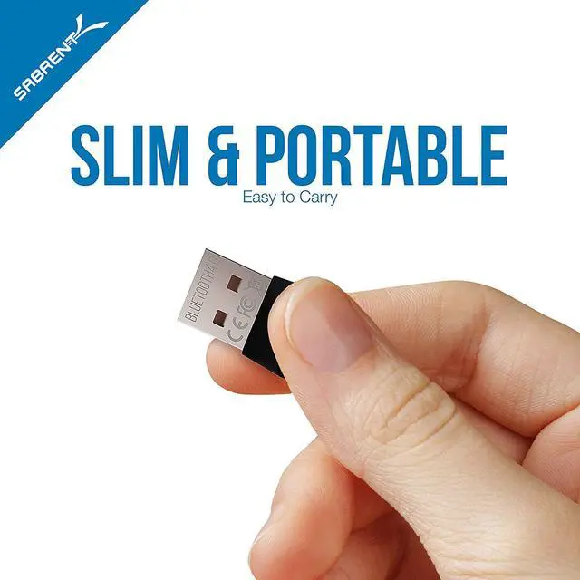Alt view image 6 of 7 - SABRENT USB Bluetooth 4.0 Micro Adapter for PC [v4.0 Class 2 with Low Energy Technology] (BT UB40)