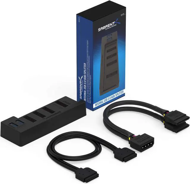 Alt view image 6 of 16 - SABRENT Internal USB 3.0 Hub/Splitter (HB-INTS)
