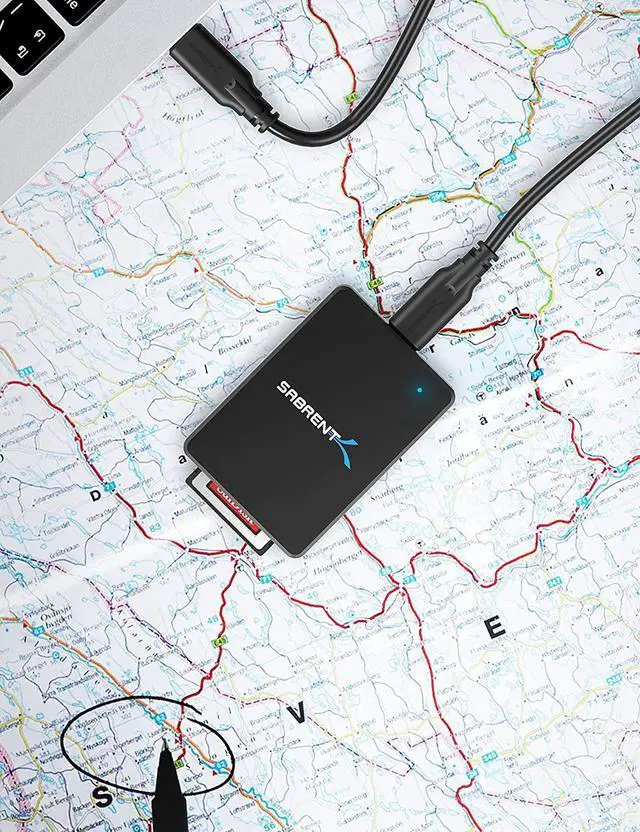 Alt view image 7 of 7 - SABRENT CFexpress Type B Card Reader with USB 3.2 10Gbps (CR-CFER)