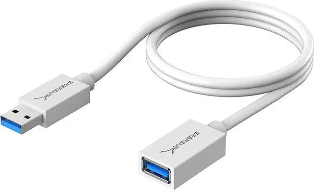 Main image of SABRENT 22AWG USB 3.0 Extension Cable - A-Male to A-Female [White] 3 Feet (CB-303W)