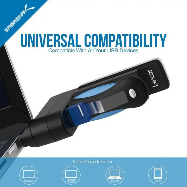 Alt view image 4 of 20 - Sabrent 4-Port USB 2.0 Hub [90°/180° Degree Rotatable] (HB-UMN4)