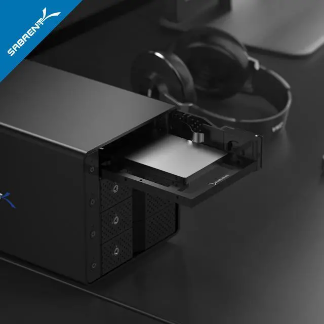 Alt view image 6 of 9 - SABRENT 2.5 SSD & SATA Hard Drive to Desktop 3.5 SATA Bay Converter Mounting Kit (BK-PCBS)