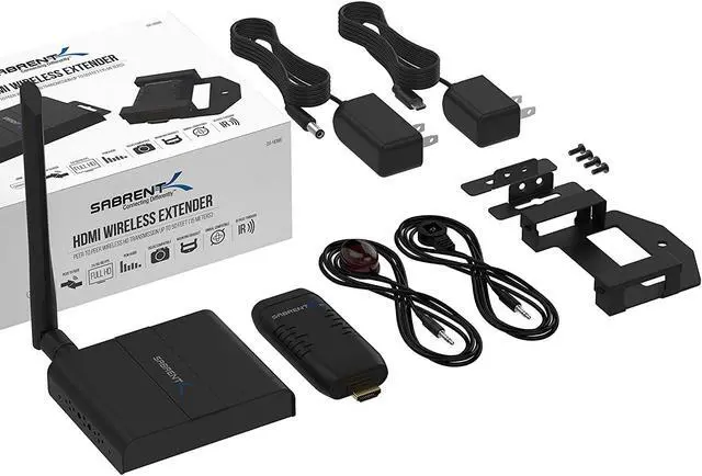 Alt view image 7 of 14 - Sabrent HDMI Wireless Extender (DA-HDWE)
