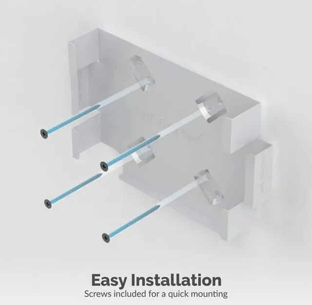 Alt view image 4 of 10 - Sabrent BK-MACM Mac mini VESA Mount / Wall Mount / Under Desk Mount