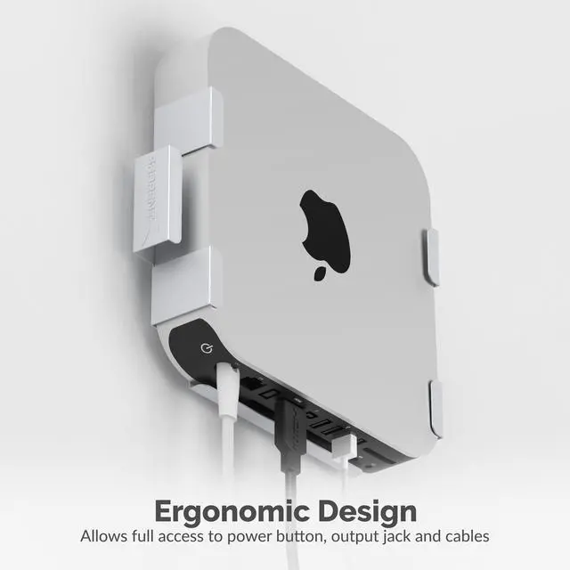 Alt view image 5 of 10 - Sabrent BK-MACM Mac mini VESA Mount / Wall Mount / Under Desk Mount