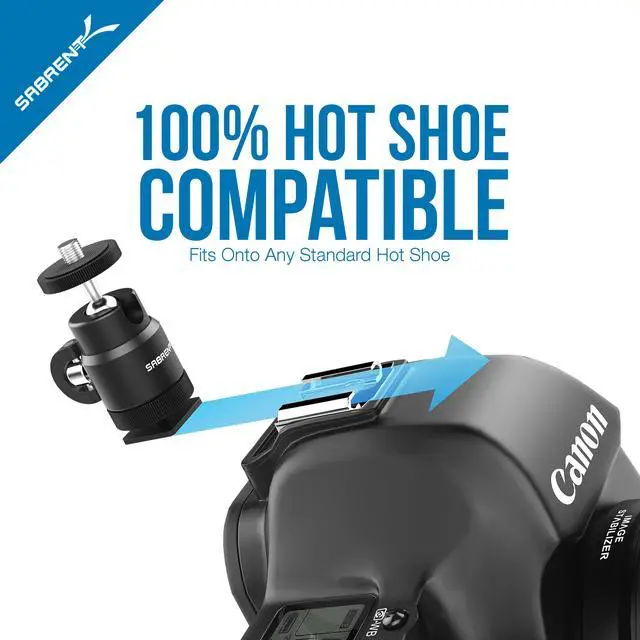Alt view image 4 of 9 - SABRENT Flexible Tripod with Ball Head Bundle for Standard Tripod Mount (GP-TRPD-TBHD)