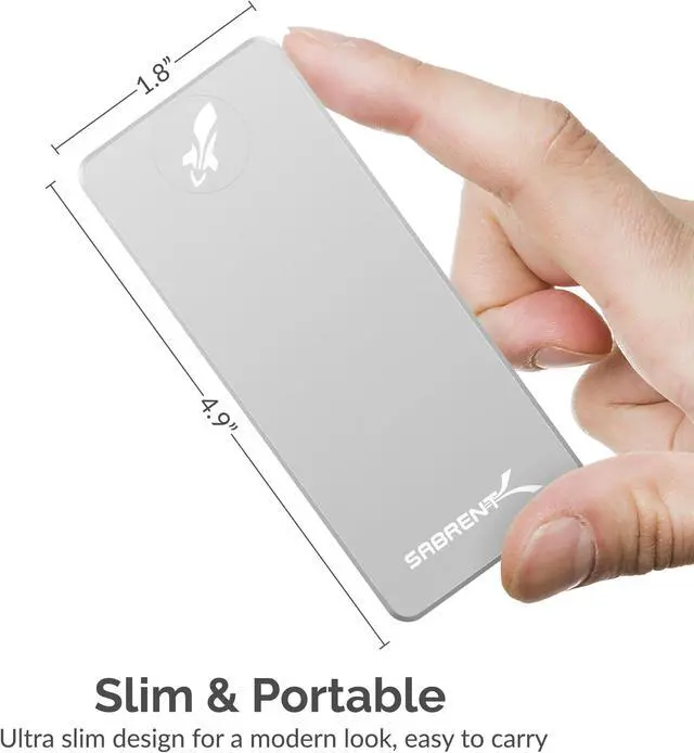 Alt view image 6 of 7 - SABRENT Rocket Pro 512GB USB 3.2 External Aluminum SSD (SB-512-PRO)