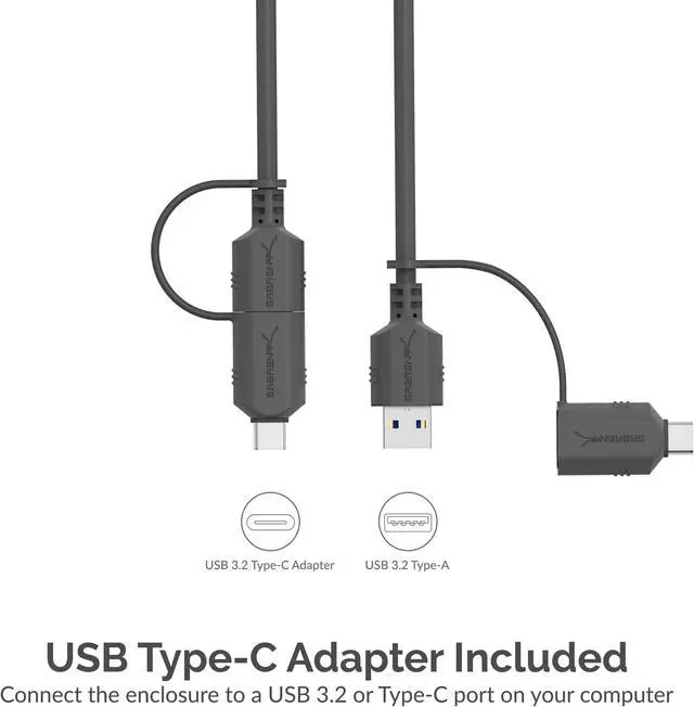 Alt view image 7 of 7 - SABRENT Rocket Pro 512GB USB 3.2 External Aluminum SSD (SB-512-PRO)