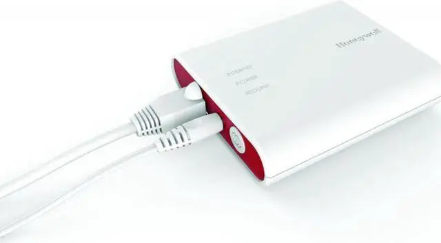 Alt view image 2 of 3 - Honeywell - THM6000R7001/U - RedLINK to Internet Gateway and Ethernet Cable and Power Cord