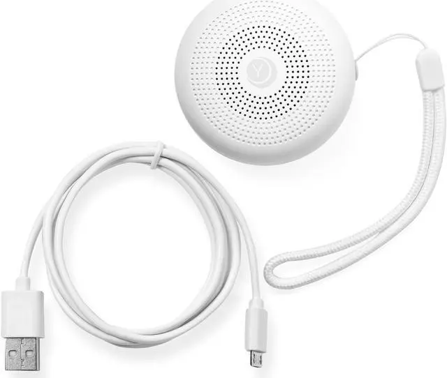 Alt view image 3 of 5 - Yogasleep Travel Mini White Noise Sleep Sound Machine with Night Light, White