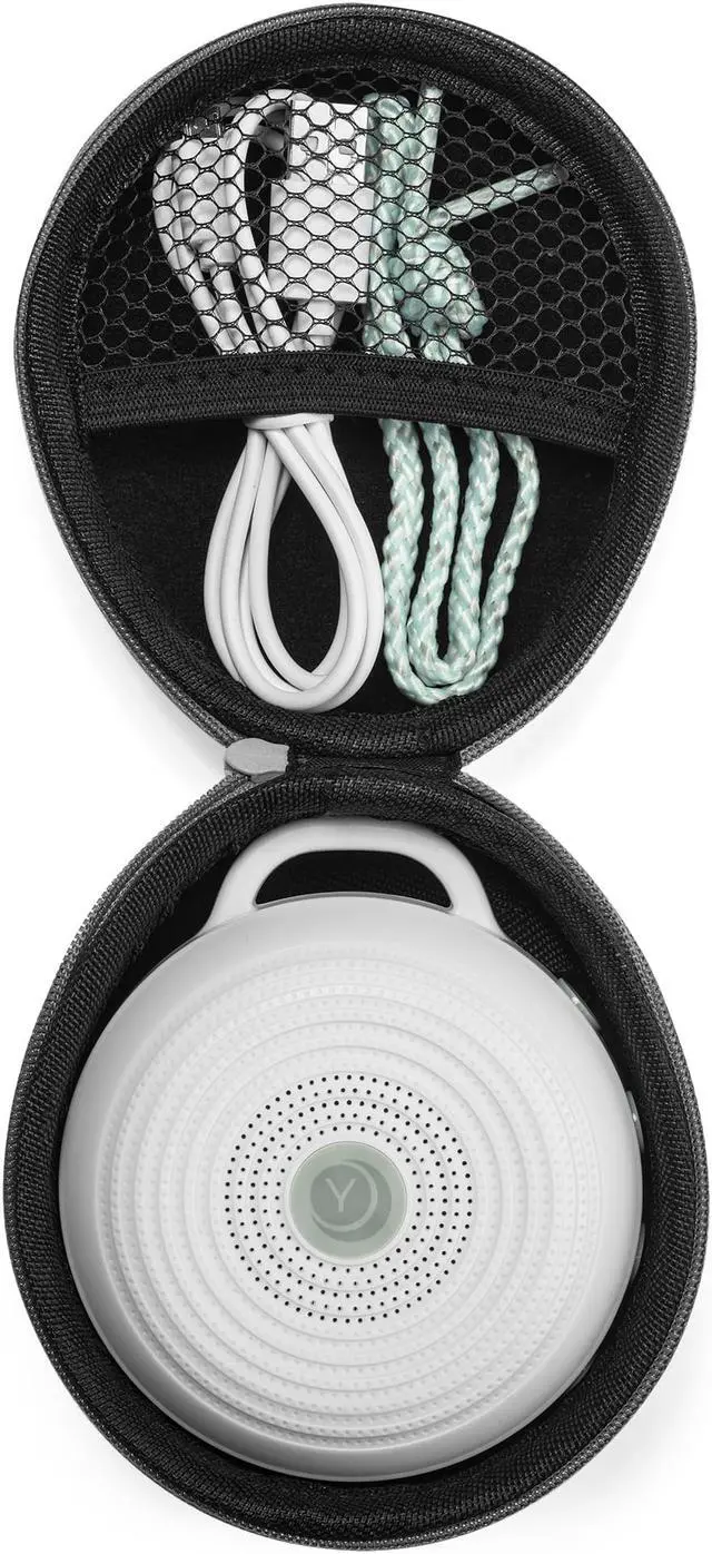 Alt view image 4 of 7 - Yogasleep Rohm Portable White Noise Sound Machine + Travel case in grey (Pack of 2) Sleep Therapy, crush-Resistant Travel case, for Adults, Kids & Baby, Noise Blocking & Office Privacy, Registry gift