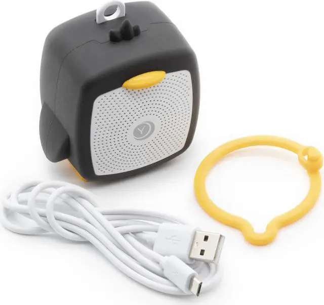 Alt view image 3 of 7 - Yogasleep Pocket Baby Soother White Noise Sleep Sound Machine for Babies, Penguin