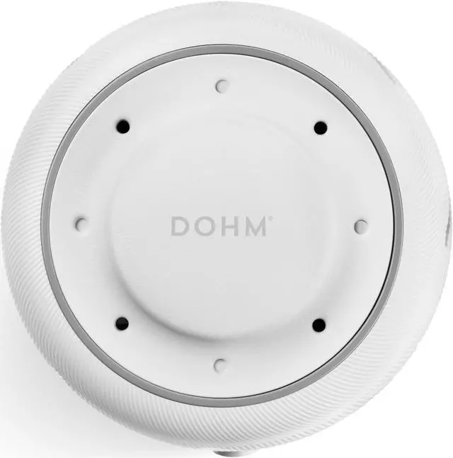 Alt view image 9 of 12 - Yogasleep Dohm (White/Gray) | The Original White Noise Machine | Soothing Natural Sound from a Real Fan | Noise Cancelling | Sleep Therapy, Office Privacy, Travel | For Adults & Baby | 101 Night Trial
