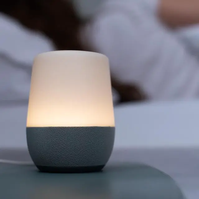 Alt view image 5 of 6 - Yogasleep Duet White Noise Sleep Sound Machine, Night Light, Wireless Speaker