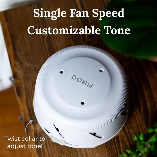 Alt view image 5 of 15 - Yogasleep Dohm® Uno White Noise Sound Machine, White