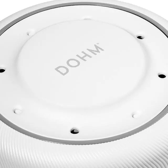 Alt view image 7 of 12 - Yogasleep Dohm (White/Gray) | The Original White Noise Machine | Soothing Natural Sound from a Real Fan | Noise Cancelling | Sleep Therapy, Office Privacy, Travel | For Adults & Baby | 101 Night Trial