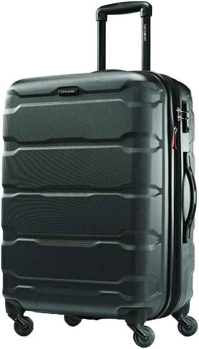 Alt view image 13 of 20 - Samsonite Omni PC Hardside Luggage, Black, Checked-Medium