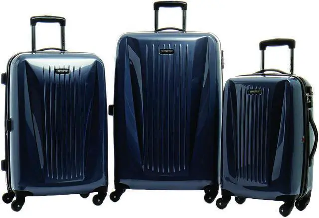 Alt view image 13 of 15 - Samsonite Omni Hardside 3-Piece Nested Set - Black
