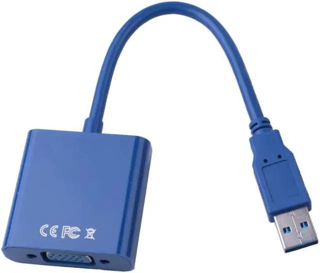 Alt view image 2 of 5 - USB 3.0 to VGA Adapter Multi display Converter for WIN7 WIN8 Vista External Video Graphic Card