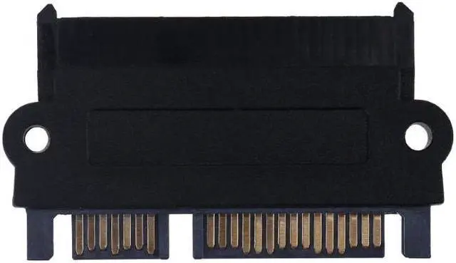 Alt view image 2 of 6 - Professional SFF-8482 SAS To SATA 180 Degree Angle Adapter Converter Straight Head for motherboard/SAS hard drive