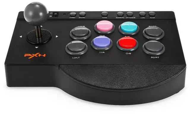 Alt view image 4 of 6 - PXN-0082 Arcade fightstick Game Joystick Gaming Controller For PC/PS4/PS3/XBOX ONE Game Rocker Gampad Handle Controller PXN 0082