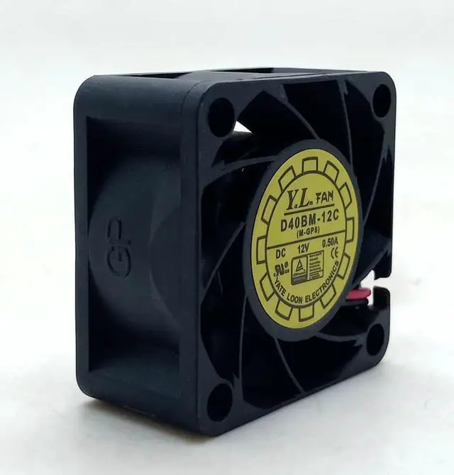 Main image of For Yuelun 4cm 4020 DC 12V double ball high speed fan d40bm-12c computer case power cooling fan
