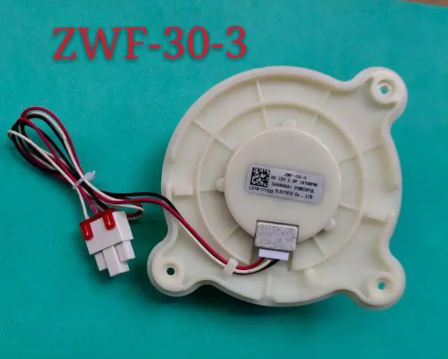 Main image of refrigerator cooling fan ZWF-30-3 DC12V 2.5W 1870RPM for BCD-201WEC B15184 .4-5 or else