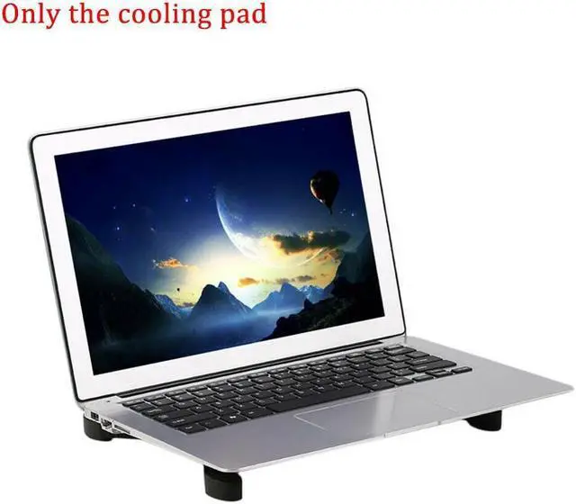 Alt view image 2 of 5 - USB Cooling Fan CPU Cooler Mini Octopus Notebook Cooler Pad Quiet Stand Double Fans for Notebook Laptop