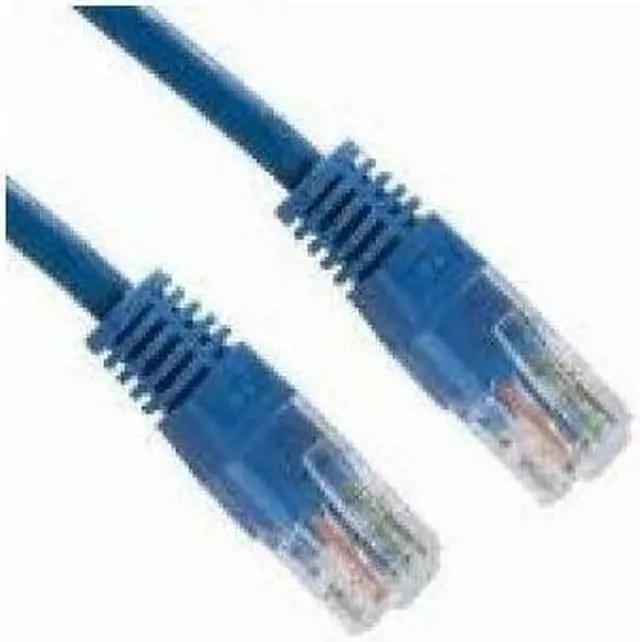 Alt view image 3 of 12 - 4XEM 4XC5EPATCH75BL 75 ft. Cat 5E Blue Molded RJ45 UTP Patch Cable