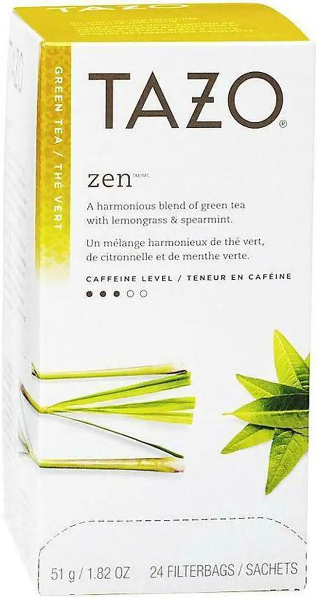 Alt view image 5 of 7 - Starbucks Tazo Zen Tea Green 24/BX 149900