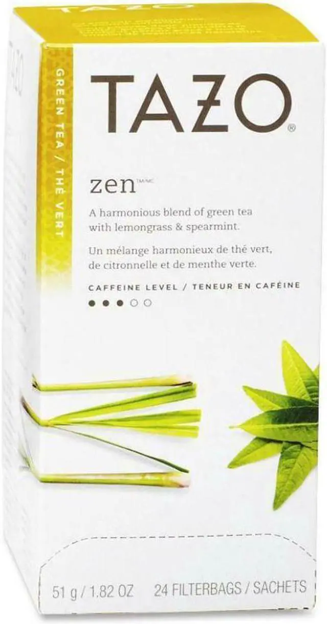 Alt view image 6 of 7 - Starbucks Tazo Zen Tea Green 24/BX 149900