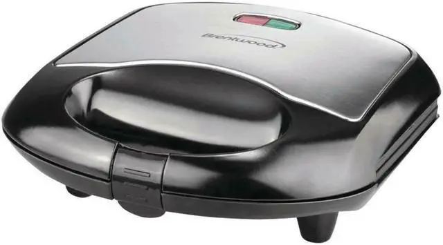 Alt view image 7 of 11 - Brentwood TS-240B Sandwich Maker - Black & Stainless Steel
