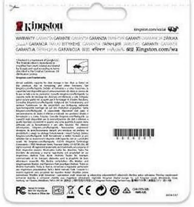 Alt view image 5 of 16 - Kingston Canvas Select 64GB microSDHC Class 10 UHS-I 80MB/s Flash Memory Card