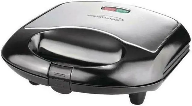 Alt view image 10 of 11 - Brentwood TS-240B Sandwich Maker - Black & Stainless Steel