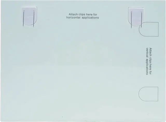 Alt view image 8 of 8 - Panel Wall Acrylic Frame, 11 x 8 1/2, Clear