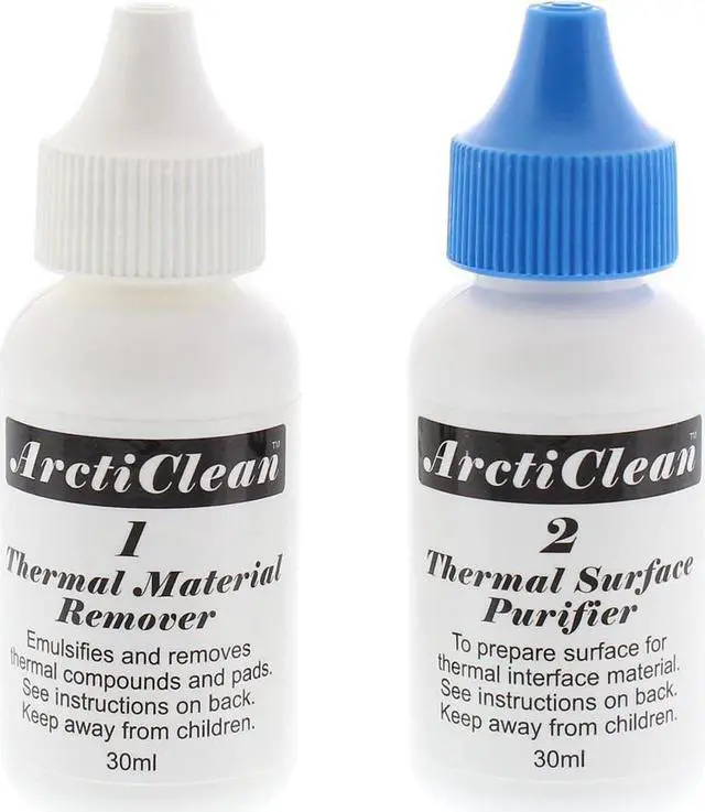 Alt view image 3 of 3 - Arctic Silver ArctiClean 60ml Kit Thermal Grease Remover & Purifier