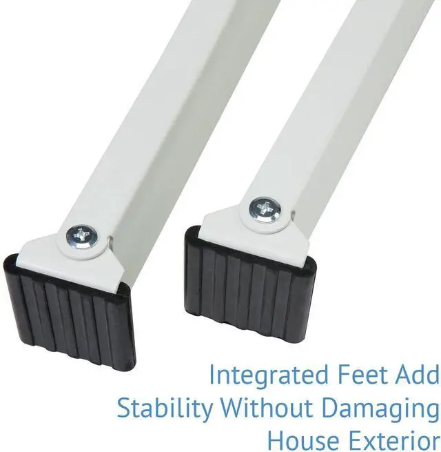 Alt view image 13 of 13 - Ivation Window Air Conditioner Mounting Support Bracket – Easy To Install Universal AC Mount, No Tools Required – Heavy Duty Steel Construction Holds Up To 200 lbs – Fits Single Or Double Hung Windows