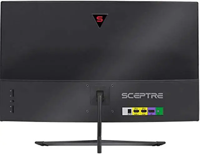 Alt view image 14 of 20 - Sceptre 23.6" Metal Black C248B-144RN Full HD 1920x1080 144Hz AMD FreeSync DisplayPort 2xHDMI Built-in Speakers Edge-less Curved Gaming LED Monitor