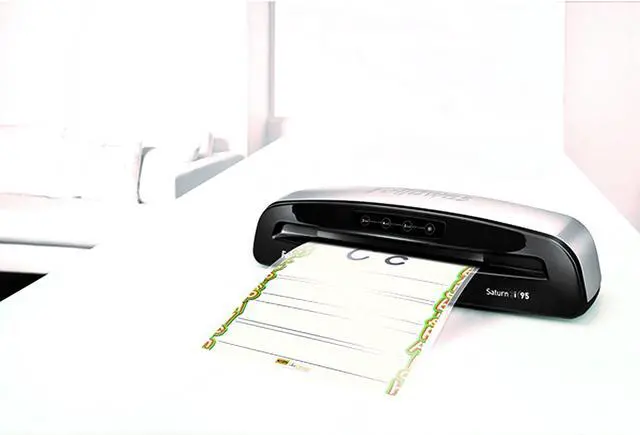 Alt view image 11 of 20 - Fellowes Saturn3i 95 Laminator 9" Wide x 5mil Max Thickness 5735801