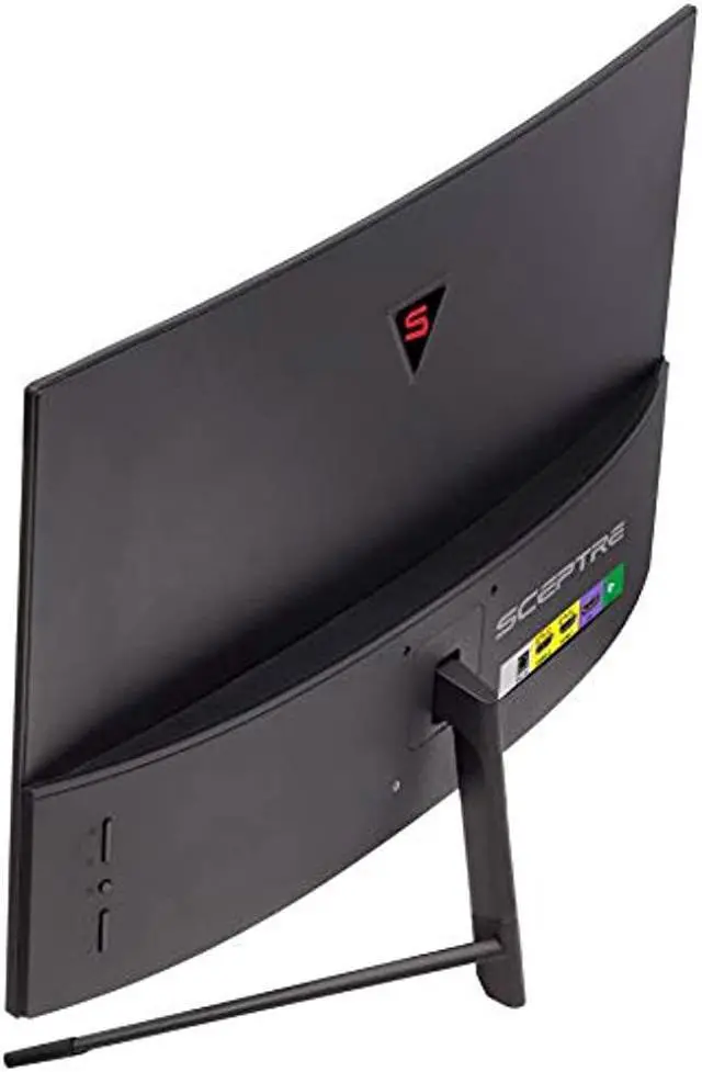 Alt view image 15 of 20 - Sceptre 23.6" Metal Black C248B-144RN Full HD 1920x1080 144Hz AMD FreeSync DisplayPort 2xHDMI Built-in Speakers Edge-less Curved Gaming LED Monitor