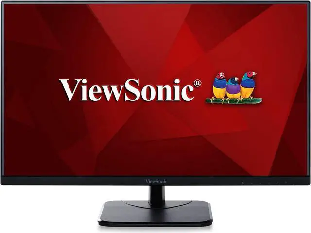 Alt view image 6 of 12 - ViewSonic VA2456-MHD 24 Inch Frameless IPS 1080p Monitor with HDMI DisplayPort and VGA Inputs for Home and Office